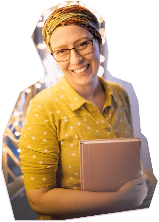 Julita Rot uśmiecha się